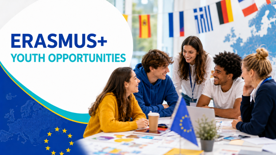 Gençler İçin Erasmus+ Fırsatları Anlatıldı